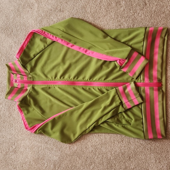 Fitted pink and green jogger - Picture 7 of 7
